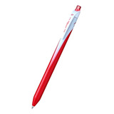 Caneta Esferográfica Pentel Média 0 7 Energel Wave Retrátil Cor Da Tinta Vermelho