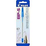 Caneta Esferográfica Pilot Bp S 0 7 Mm Azul