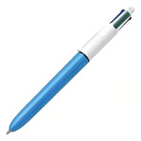 Caneta Esferográfica Retrátil Bic 4 Cores Fine 1 0mm 4 Em 1 Cor Da Tinta Colorida Cor Do Exterior Branco
