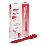 Caneta Esferografica Wow Pentel Rt 1 0 Mm Kit Com 12 Un