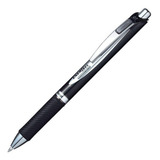 Caneta Gel Pentel Energel Tinta Permanent 0 7 Preta