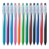Caneta Gel Pentel Energel Wave 0 7mm Retrátil Kit 12 Cores