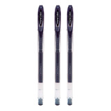 Caneta Gel Uni ball Signo Angelic Colour Preta X 3 Unidades