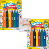 Caneta Giz De Cera Rabisca Apaga X2 Brinquedo Infantil Banho