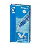 Caneta Hidrográfica Hi tecpoint Bx v5 C 12 Und Azul Pilot