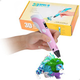 Caneta Impressora 3d Magica Profissional E Infantil C Refil Cores Sortidas Ex Decor