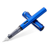 Caneta Lamy Al star Tinteiro Azul Oceano Made In Germany