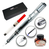 Caneta Lamy Tinteiro Safari Vista Con Tinta Marrom 30 Ml