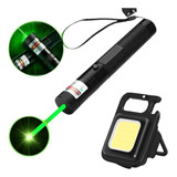 Caneta Laser Pointer Verde Ultra Forte Alcance Led Neon Uv