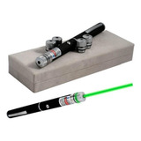 Caneta Laser Verde Longo Alcance Super Potente E Lanterna