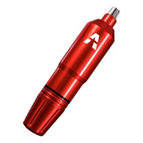 Caneta Máquina Tatuagem Aston Pen Folon Vermelha Oferta