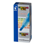 Caneta Marca Texto Pilot Lumi Color Azul Cx C 12 Un