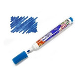 Caneta Marcador Permanente Para Tecidos Acrilpen Cores Cor Azul celeste