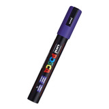 Caneta Marcador Uni Ball Posca Pc 5m cores Cor Azul Prussiano