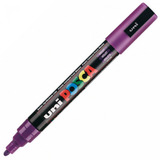 Caneta Marcador Uni Ball Posca Pc 5m cores Cor Violeta