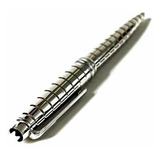 Caneta Mont Blanc Solitaire Platinum Facet Esferográfica