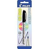 Caneta Para CD X 1 Unidade Pilot 1481509SMPR Preto 2 Mm