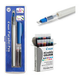 Caneta Paralel Pen Pilot 6 0mm Cartucho Refil 12 Cores