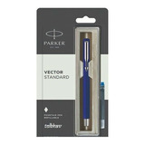 Caneta Parker Vector Tinteiro Fontain Pen