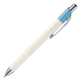 Caneta Pentel Energel Clena Retrátil 0 5 Mm Azul Cor Do Exterior Bege