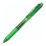 Caneta Pentel Energel Retrátil 0 5mm Verde Claro
