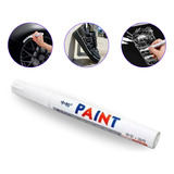 Caneta Permanente Para Porcelana Tenis Branco Pneu Arranhões