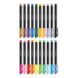 Caneta Pincel Brush Pen 20 Cores Supersoft Faber Castell