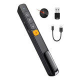 Caneta Pointer Laser Presenter Sem Fio Recarregável Usb