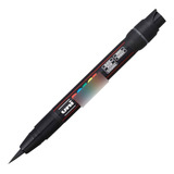 Caneta Posca Brush Pcf 350 Preto Uni ball