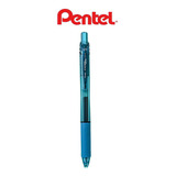 Caneta Retrátil Energel X 0 5mm Azul Turquesa Pentel