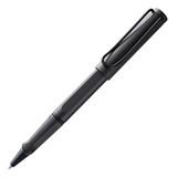Caneta Roller Ball Lamy Safari Charcoal Negro Fosco Umbra