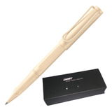 Caneta Roller Ball Lamy Safari Cozy Cream Limited Ed Creme