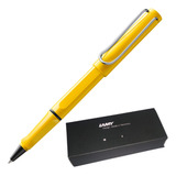 Caneta Roller Ball Lamy Safari Yellow Corpo Amarelo