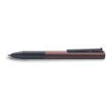 Caneta Roller Lamy Tipo Al k Tinta Retrátil Cor Preta Cor Exterior Café