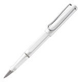 Caneta Rollerball Lamy Safari M Branco Unidade Tinta Azul