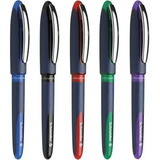 Caneta Schneider Rollerball One Business Kit Com 5 Unds Cor Da Tinta Varias Cor Do Exterior Azul