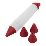 Caneta Silicone Para Confeitar E Decorar Bolos Com 4 Bicos Carol Fiorentino Yazi