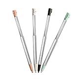 Caneta Stylus DSi Caneta De Substituição Retrátil De Metal Compatível Com Nintendo DSi Conjunto De Canetas Touch Styli 4 Em 1 Multicoloridas Para NDSi