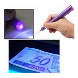 Caneta Testador De Dinheiro Nota Falsa Money Teste Detector