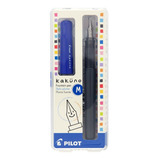 Caneta Tinteiro Kakuno Ponta Média Refil Pilot