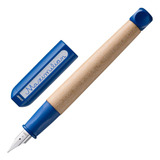 Caneta Tinteiro Lamy Abc Azul Unidade Tinta Ciano