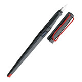 Caneta Tinteiro Lamy Joy Preto Com Vermelho Pena 1 9mm