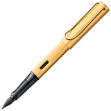 Caneta Tinteiro Lamy Lx Live Deluxe Gold Pena Media M