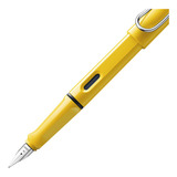 Caneta Tinteiro Lamy Safari Amarelo M Unidade Tinta Azul