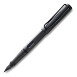 Caneta Tinteiro Lamy Safari Preto Fosco Matt Black Pena Ef