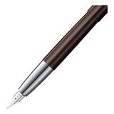 Caneta Tinteiro Lamy Studio Ponta M Marrom Unidade Tinta Azul