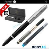 Caneta Tinteiro Parker New 51 Black Ct Conversor Deluxe