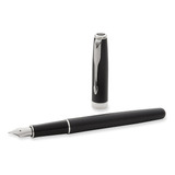 Caneta Tinteiro Parker Sonnet Preto Fosco conversor