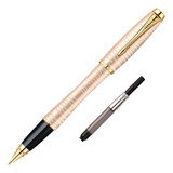 Caneta Tinteiro Parker Urban Premium Golden Pearl Conversor