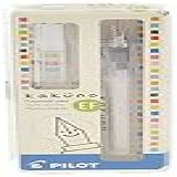 Caneta Tinteiro PILOT Kakuno Barril Transparente Ponta Extra Fina 10816 